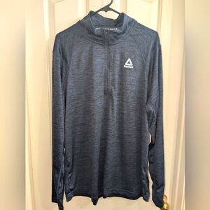 XL Reebok Dark Blue Athletic Pullover